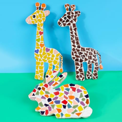200g Triangles Trapezoids Polygons Ceramic Irregular Size Mosaic Tiles for Crafts Glass Mosaic for Jewelry Making (7.0548 Ounce)