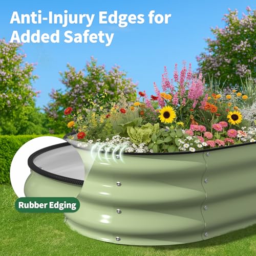 Raised Garden Bed (Fruit Green / 4x2x1FT)