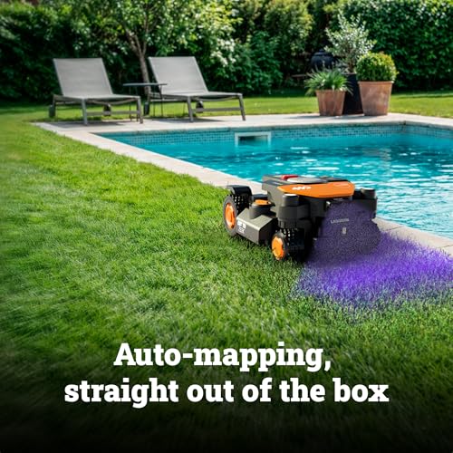 Robot Lawn Mower 4WD for 1 (All-Wheel Drive / Up to 1/4 Acre)