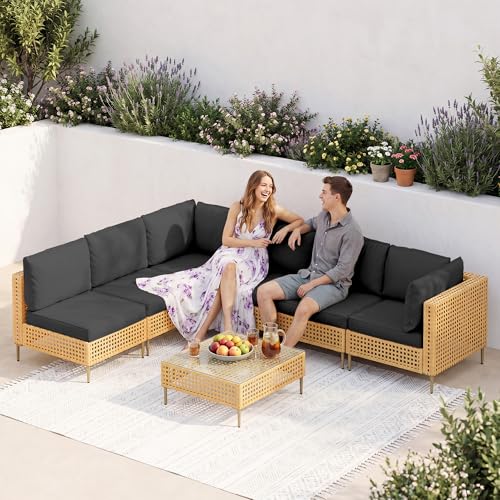 7 Piece Patio Furniture Set (Br-bk-7pc)