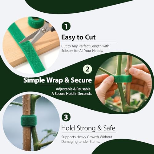 Reusable Plant Ties for Climbing Plants (50 Foot)