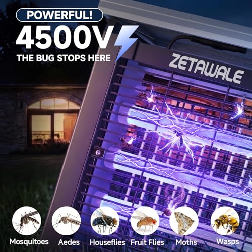 Solar Powered Bug Zapper Outdoor