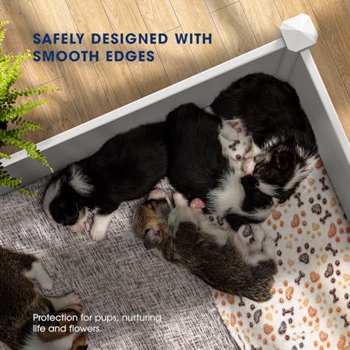8x4x1ft Vinyl Raised Garden Bed (White / 8x4x1FT)