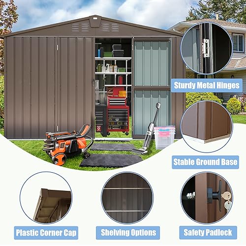 Domi Outdoor Storage Shed 10' x 8’