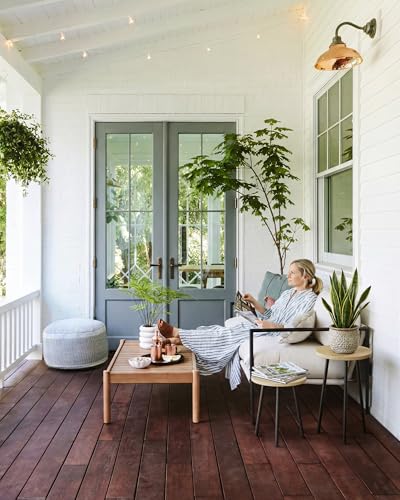 Plant Stand Indoor 2 Pack (Burlywood / 14"&14")