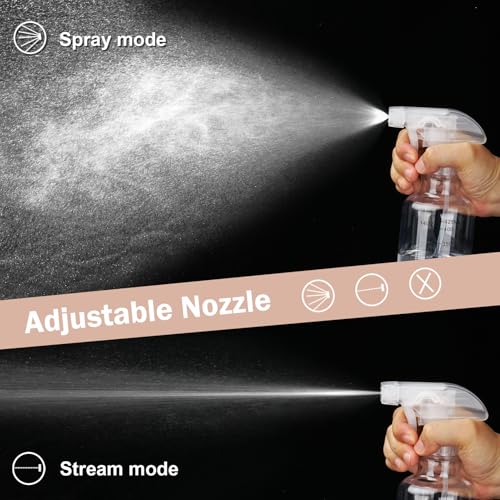 Plastic Spray Bottle (Clear-scale)