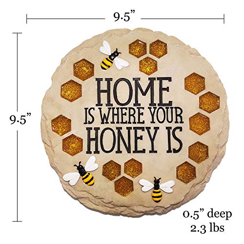 Garden Décor Home is Where Your Honey is Stepping Stone (Home is Where Your Honey Is)