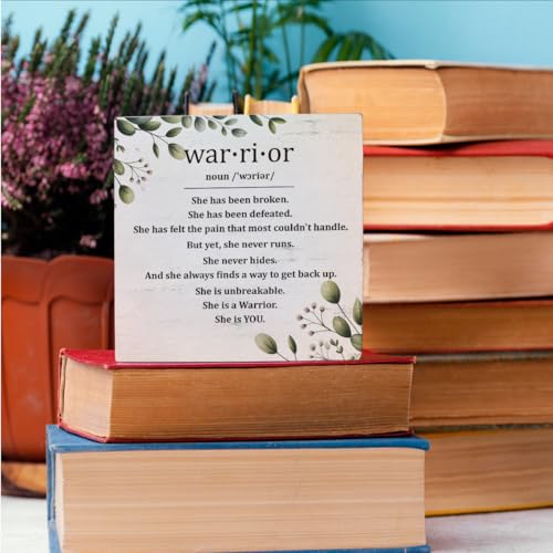 HEYBIG Cancer Motivational Decor Sign (Breast cancer)