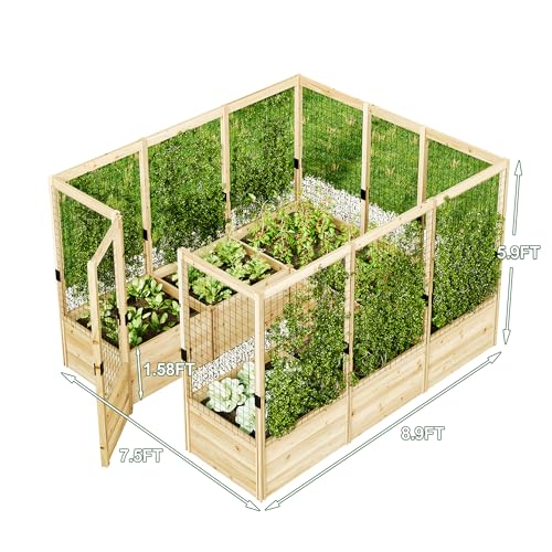 U Shape Raised Garden Bed