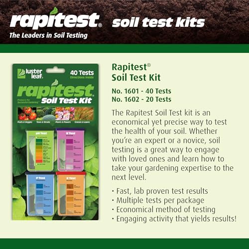 Rapitest Soil Test Kit for Gardens (20 Count)