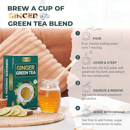 Herbal Green Tea With Ginger (160 Count)