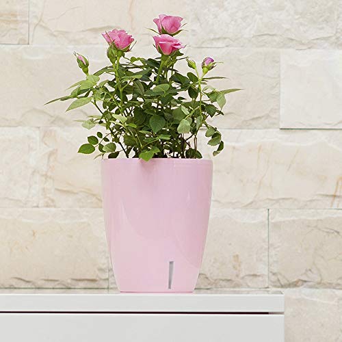 4.9 Inch ORCHIDEA Self Watering Pots for Orchids in Lilac