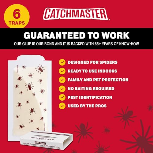 Spider Traps Glue Boards 6 (6 Count)