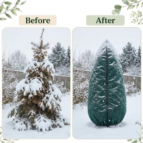 Zip A Tree Plant Cover Freeze Protection (L Size-A Style)