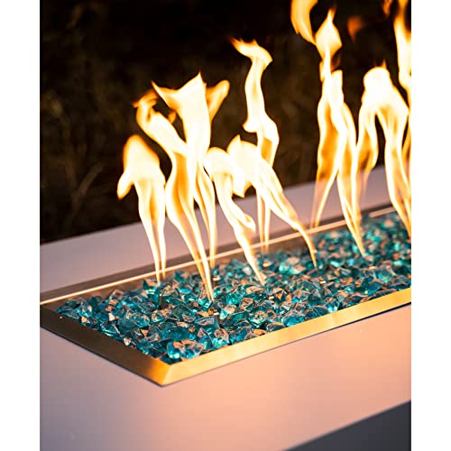 24" x 8" Upgrade Rectangle Fire Pit Jet Burner Pan