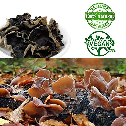 Premium Dried Woodear Mushroom (Dried Woodear - 16OZ)