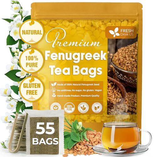 Premium 55 Bags Fenugreek Tea (55 Tea Bags)