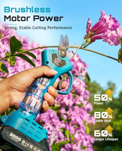 SEESII Electric Pruning Shears (Sky Blue)