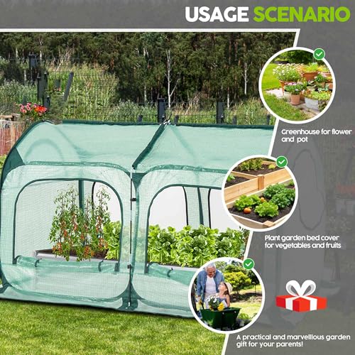 Pop up Greenhouse Tent Cover Tunnel Plant House