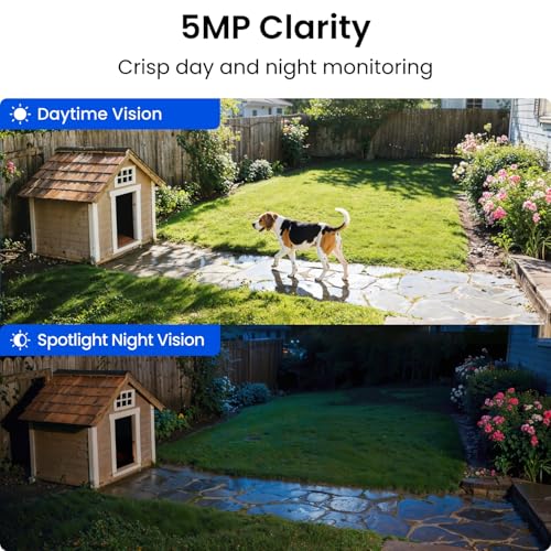 360° PT Solar Security Cameras Wireless Outdoor System 4 Pack
