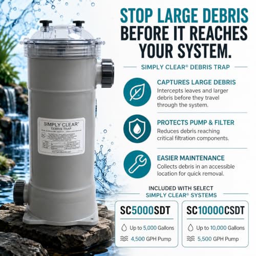 Simply Clear Filter System (For Ponds up to 5,000 Gallons)