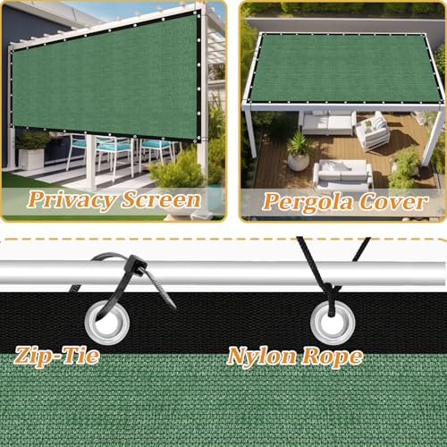 Customized Size 90% Sun Shade Cloth with Grommets
