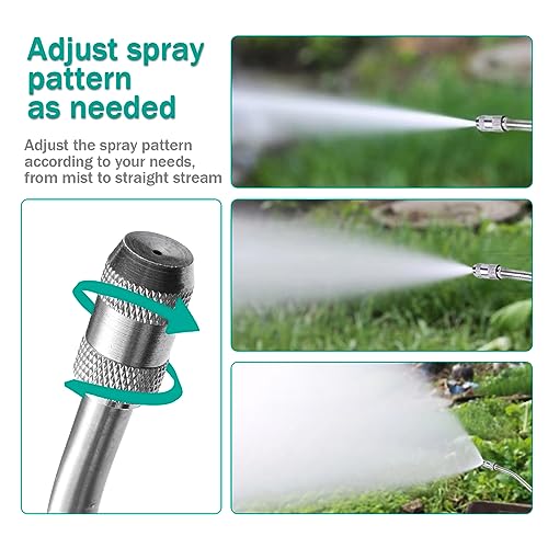 All Metal Sprayer Wand With 3 Types of Nozzles