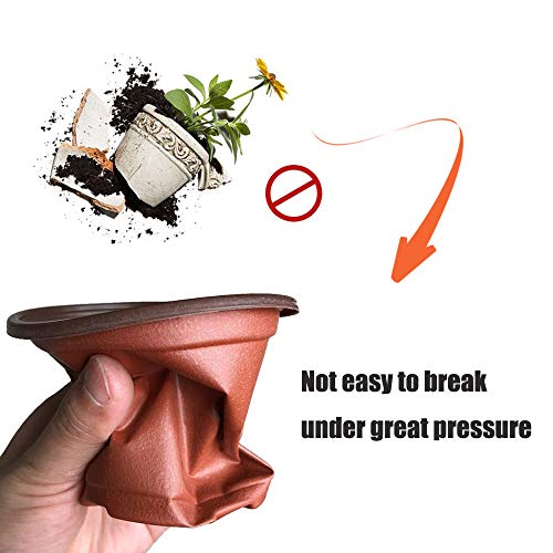 100 Pcs 3.5 Inch Plastic Seedlings Plants (100 Pcs 3.5 Inch)