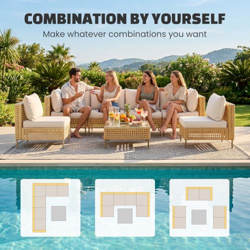 7 Piece Patio Furniture Set (Br-be-7pc)