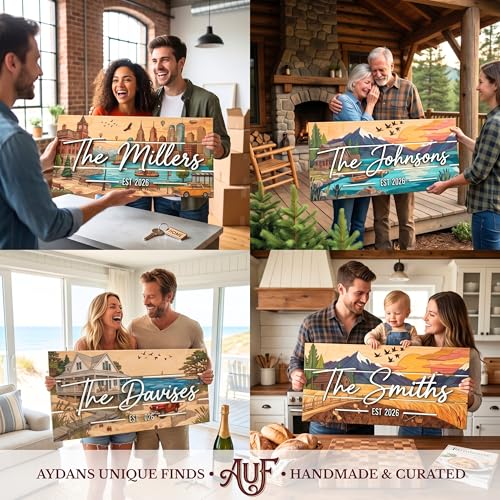 Mountain Cabin Sign (Mountain Cabin Sunset / Standard)