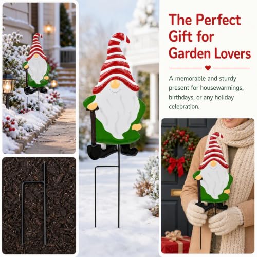 Garden Gnome Decorative Stake (Gnomes（green）)