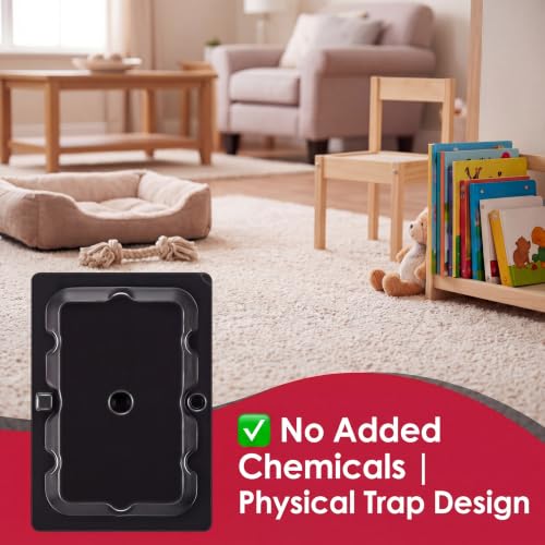 48 Pack Mouse Glue Traps (Black)