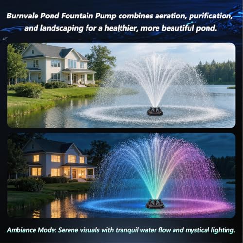Pond Fountain Aerator (Black B)