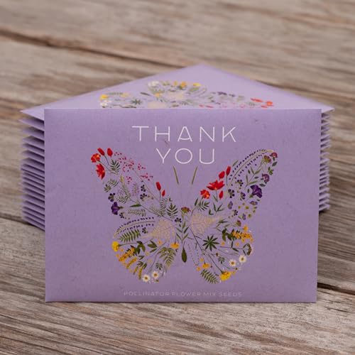 Thank You Packet (Thank You Purple Butterfly)
