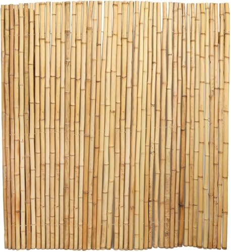 Natural Bamboo Fencing for Indoor or Outdoor Garden (4FT x 8FT)