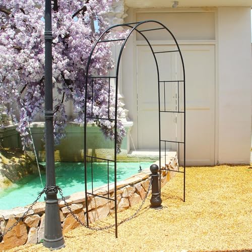 Garden Arch Trellis (Black AA)