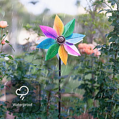 Wind Spinners for Yard and Garden (C-colorful)