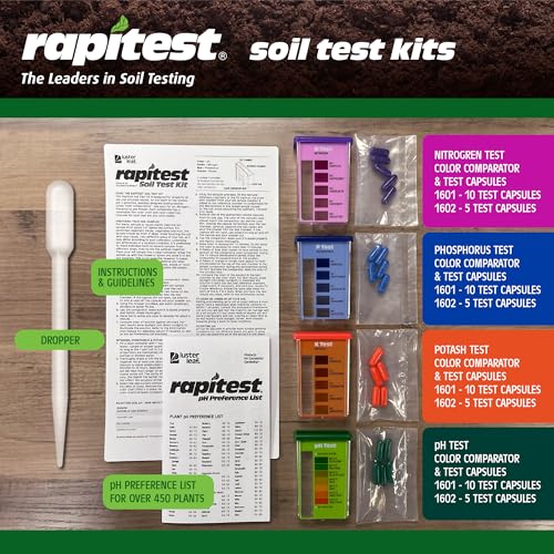 Rapitest Soil Test Kit for Gardens (20 Count)