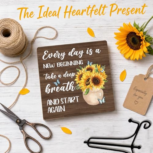 Rustic Farmhouse Decor (Retro Sunflower 8)