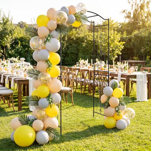 Metal Garden Arbor (44"W x 90"H)