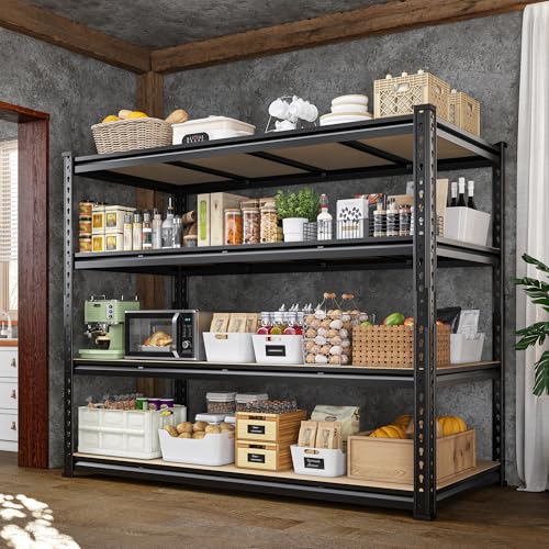 55" W Heavy Duty Garage Shelf (55" W × 24" D × 60" H)