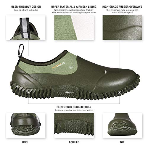 Unisex Garden Shoes Waterproof Slip