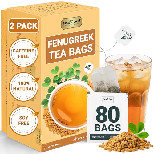 Fenugreek Tea Bags (80 Tea Bags (Pack of 2))