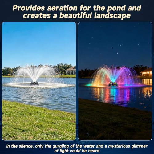 Pond Fountain Aerator (Black E)