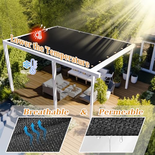 Customized Size 16' X 17' Shade Cloth with Grommets