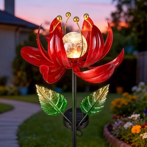 Solar Lights Outdoor Garden Decor (Charming Purple)