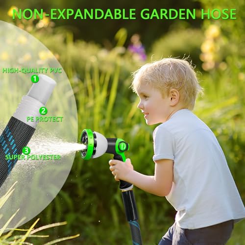 75 FT Garden Hose (Black Blue / 75)