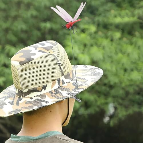 10 Pcs 5 Color Dragon Fly Clips (10 Count)