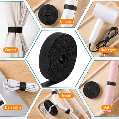 1 in x 24 ft Heavy Duty Hook and Loop Straps (1 Inch X 24 ft)