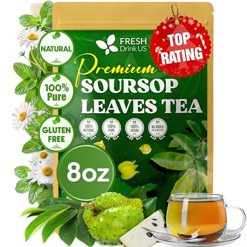 Premium 8 oz Soursop Dried Leaves Tea (8oz)
